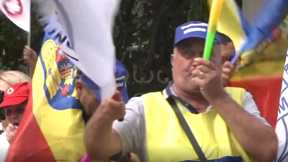 Protest / Captură video