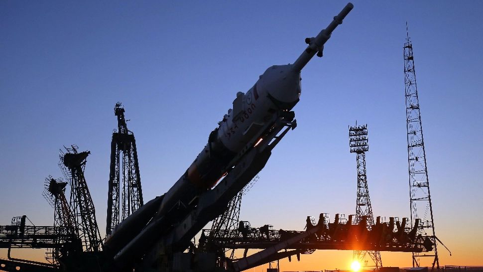 Baikonur, cosmodromul de unde lansează rușii rachete și sateliți. Foto/Profimedia