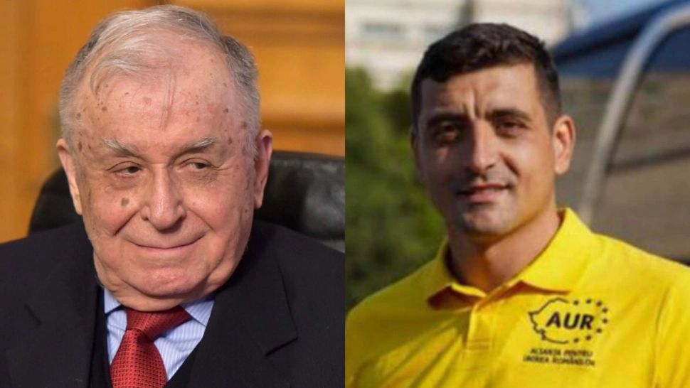 Ion Iliescu și George Simion