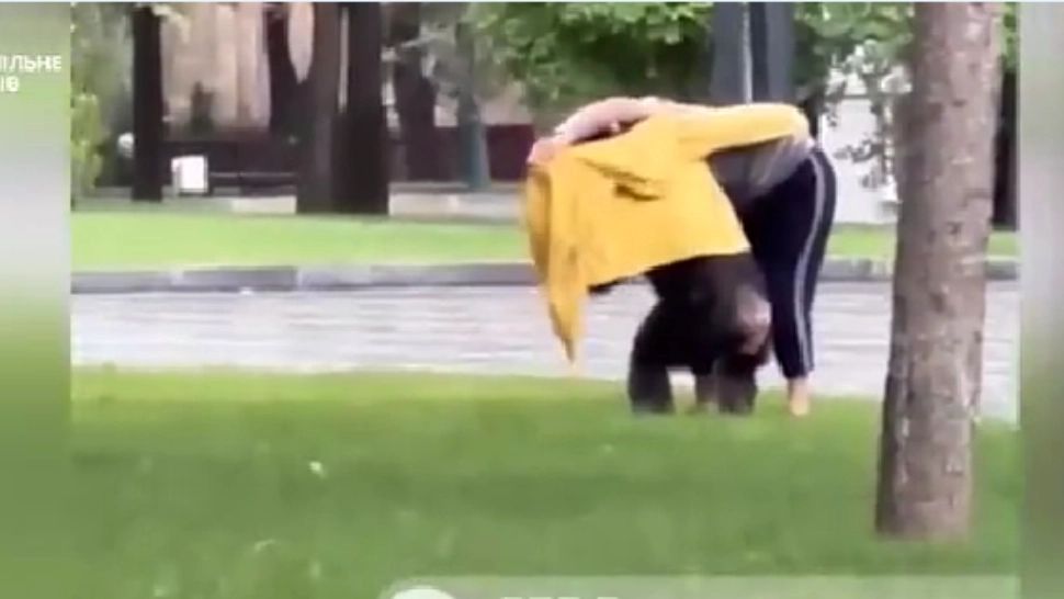 Cimpanzeu/ Captură video Twitter