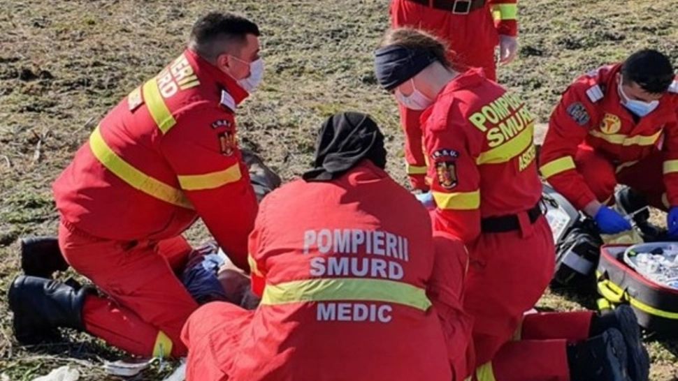 Intervenție echipă prim-ajutor
