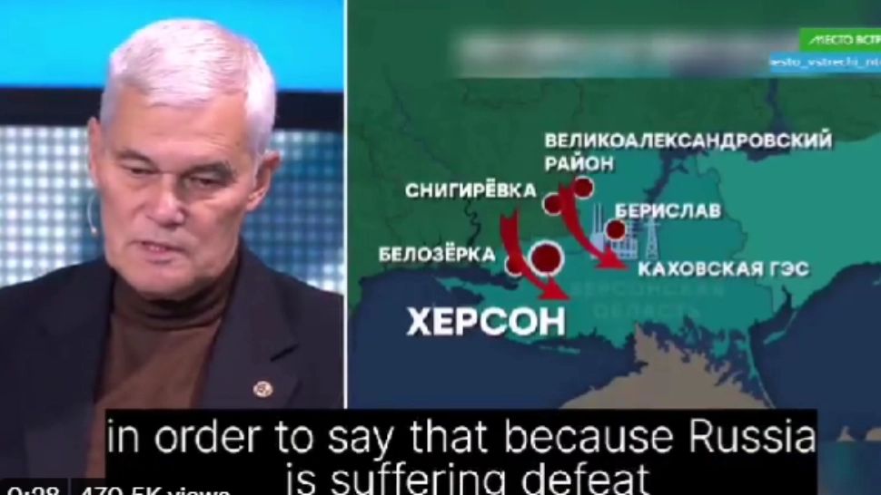 Propaganda rusă/ Captură video Twitter Francis Scarr