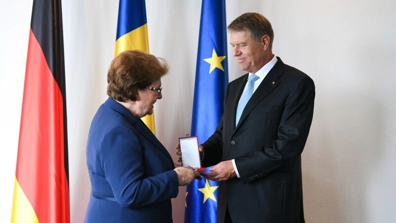 Barbara Stamm și Klaus Iohannis