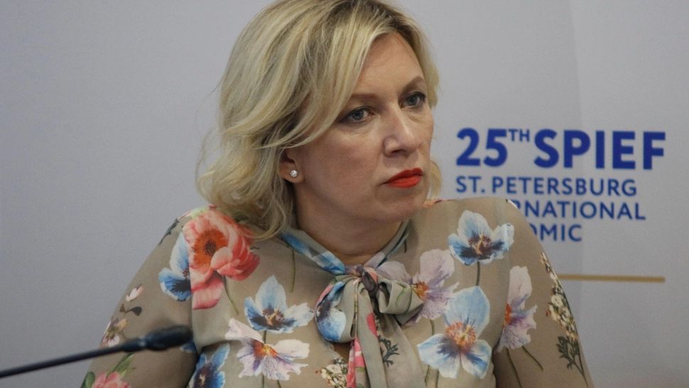 Maria Zaharova, purtătoarea de cuvânt a ministerului rus de Externe/Foto/Profimedia 