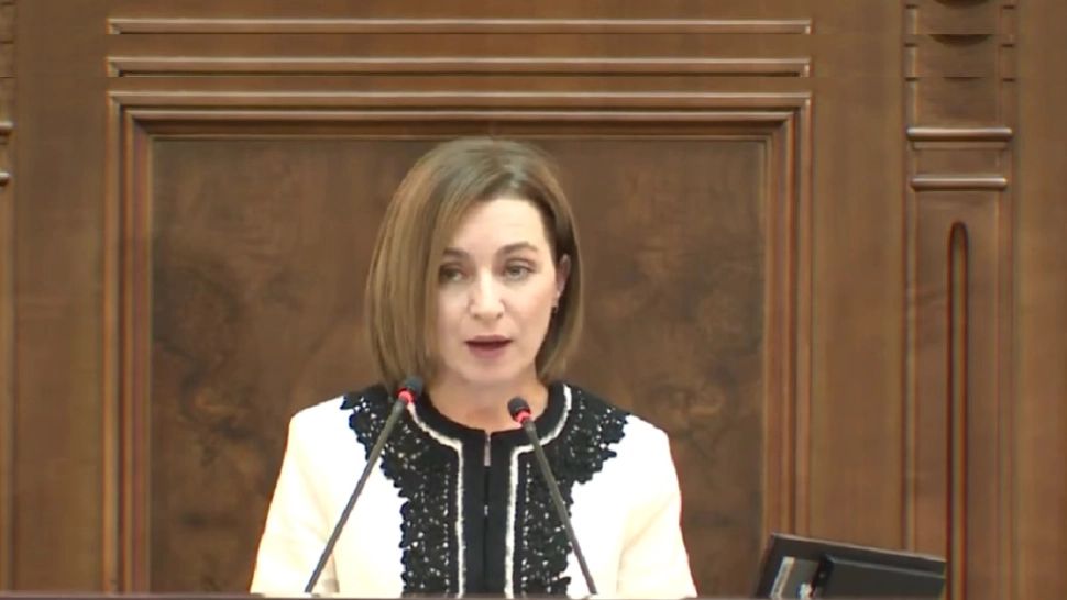Maia Sandu, președintele Republicii Moldova