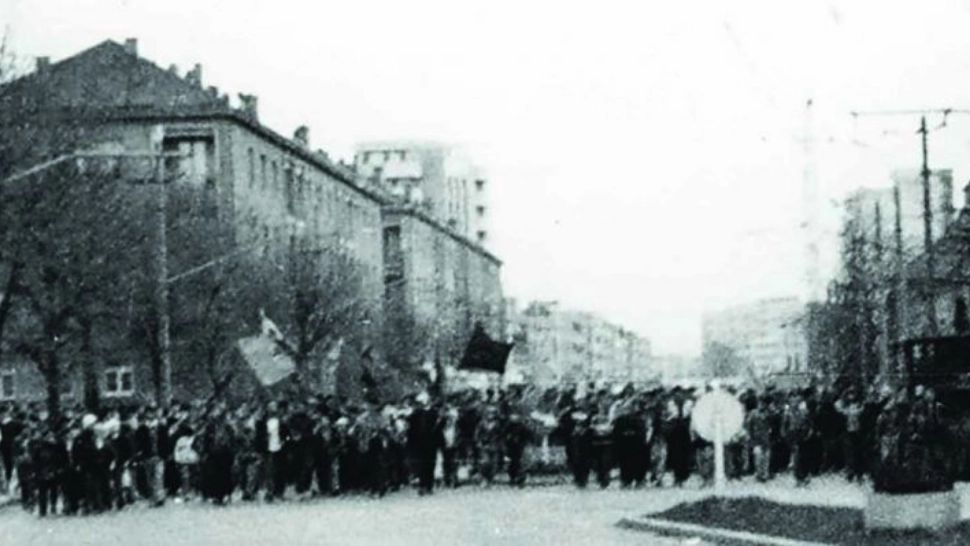 Revolta anticomunistă de la Brașov (15 noiembrie 1987). Foto/memorialsighet.ro