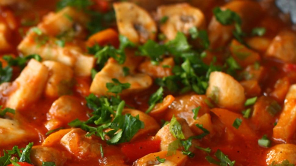 Tocăniță ciuperci / Captură foto