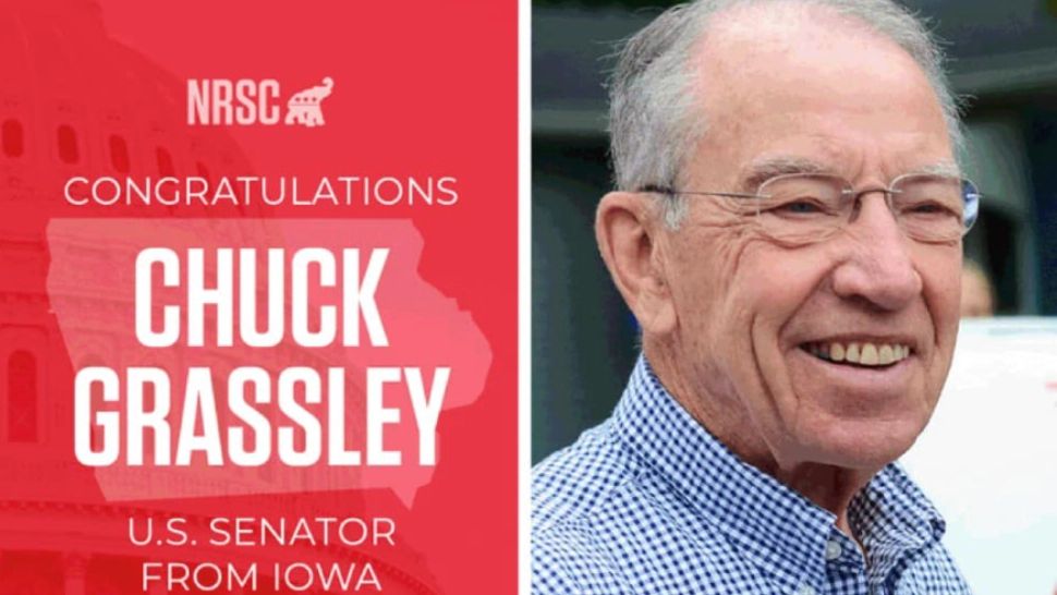 Chuck Grassley/ Facebook NRSC