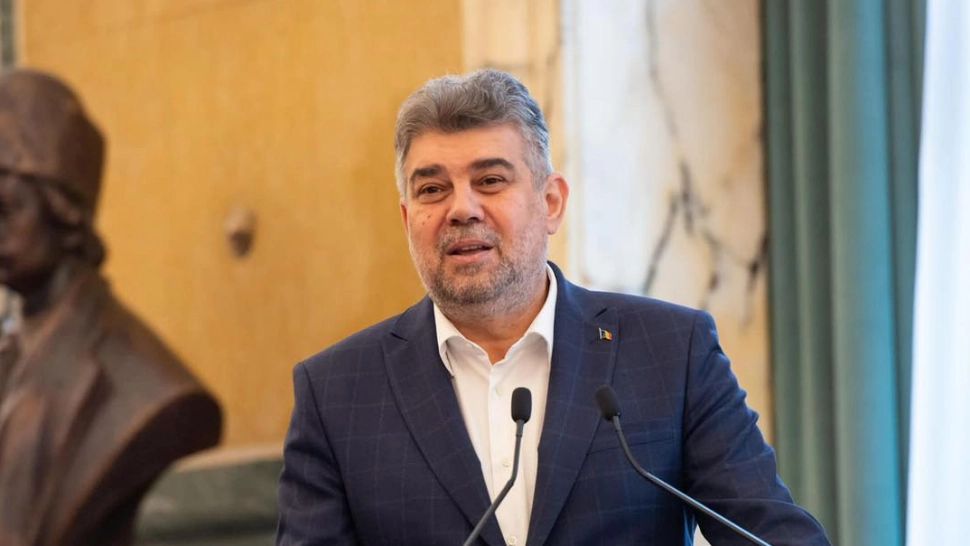 Marcel Ciolacu, președintele Cam. Deputaților și al PSD