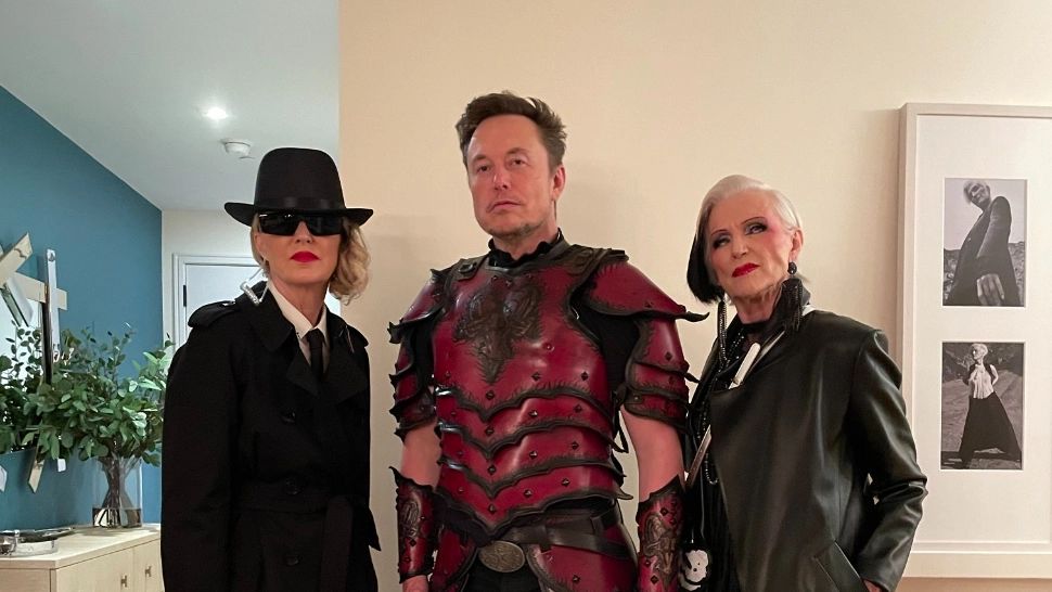Heidi Klumm, Elon Musk, Maye Musk 
