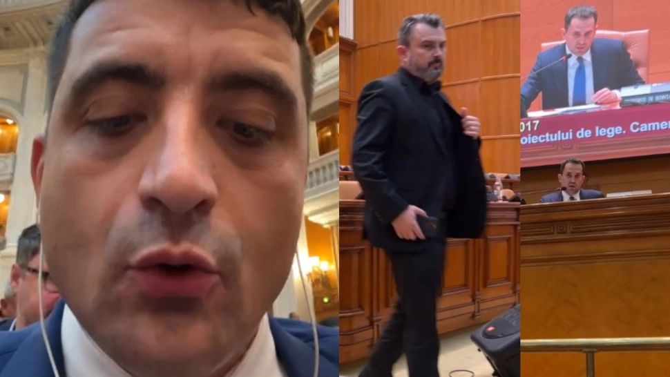 George Simion a făcut din nou scandal: "Băi slugă!", "Tu, ăla de la Galați!" Ce l-a înfuriat pe liderul AUR - VIDEO