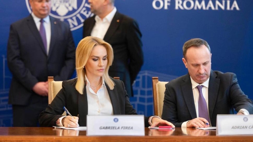 Gabriela Firea și Adrian Câciu/ Foto: Facebook