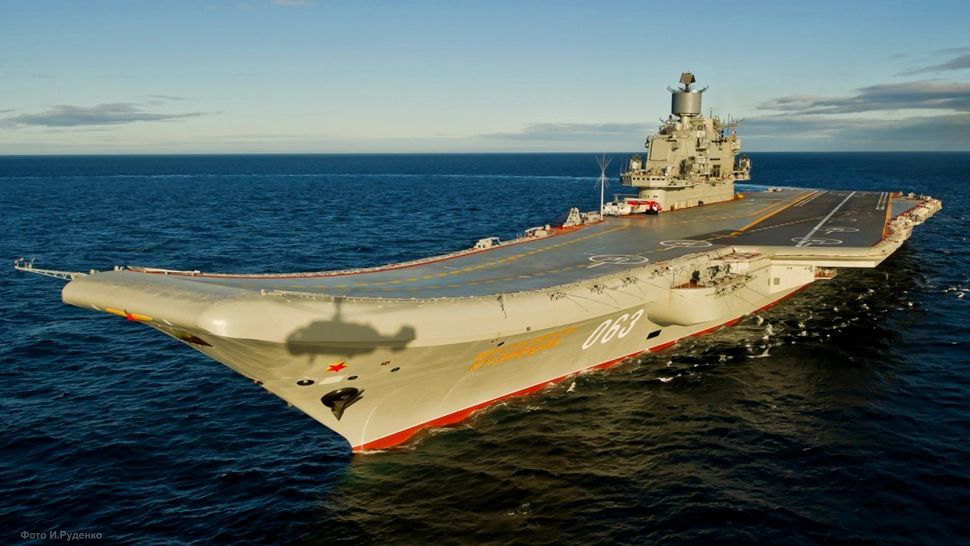 Portavionul Amiral Kuznețov/ Foto: Wikipedia