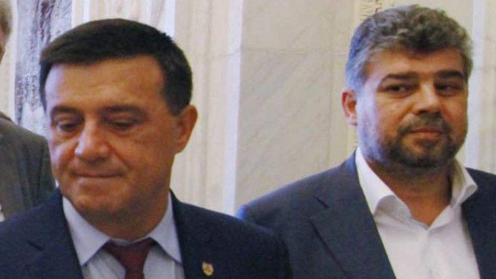 Niculae Bădălău și Marcel Ciolacu