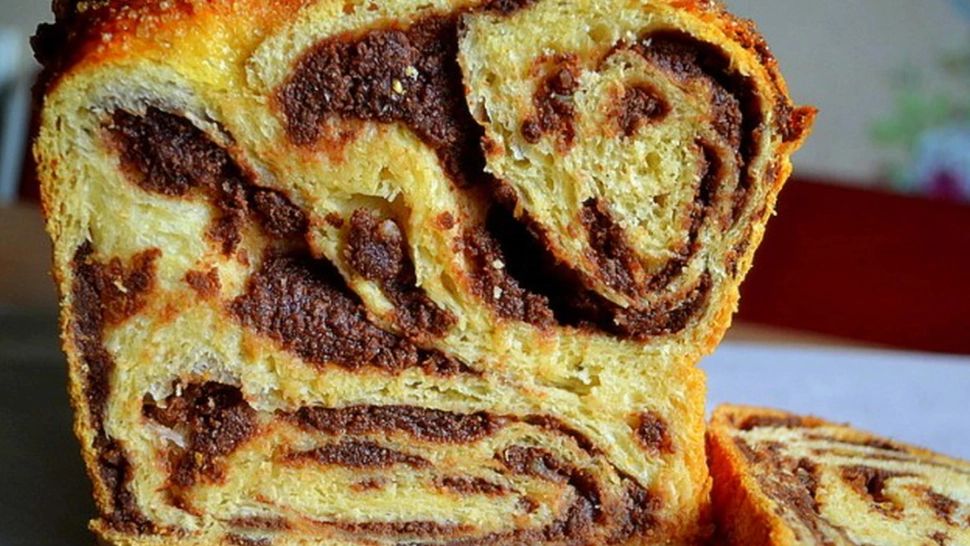 cozonac cu nuca si rahat