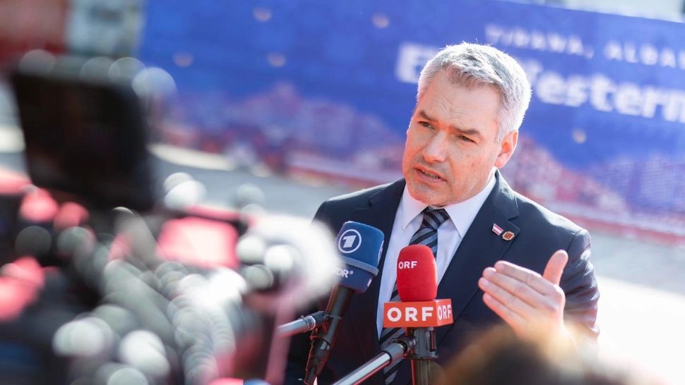 Cancelarul austriac Karl Nehmmaer