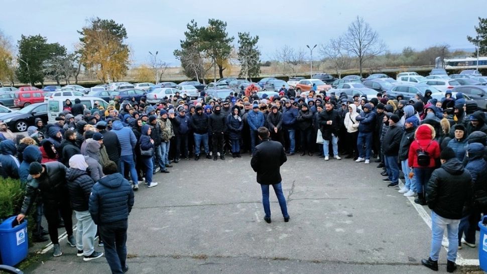 Protest la Petromidia