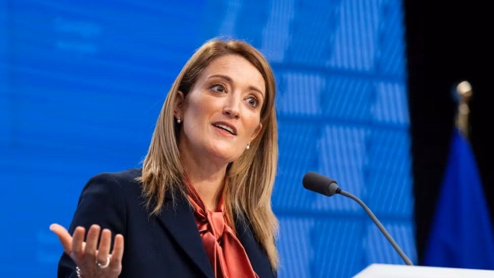 Președintele Parlamentului European, Roberta Metsola (Profimedia)
