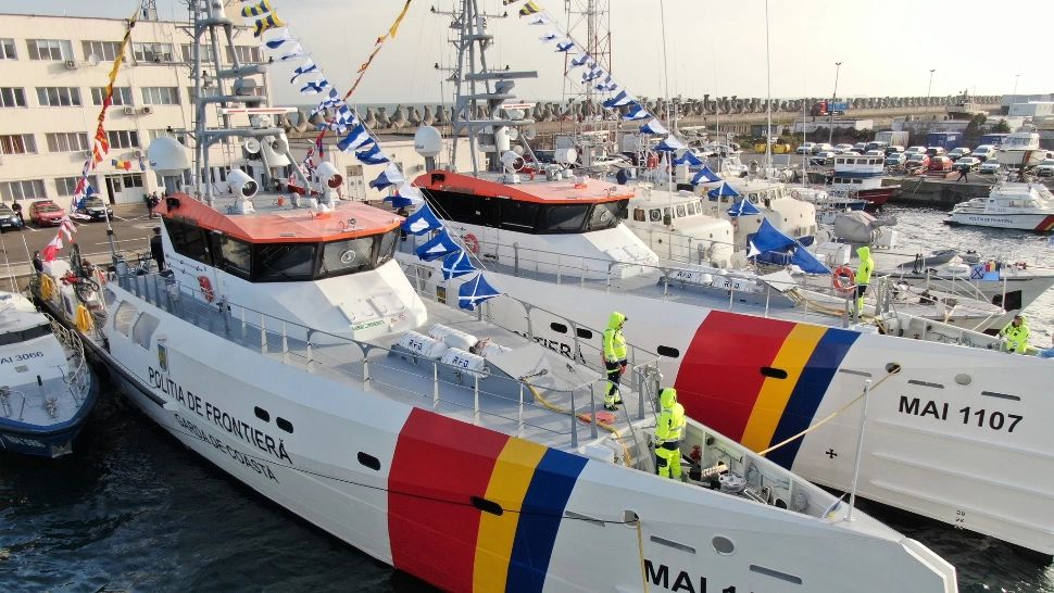 Nave de patrulare/ Foto: Facebook Garda de Coastă