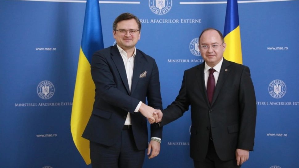 Bogdan Aurescu și Dmytro Kuleba