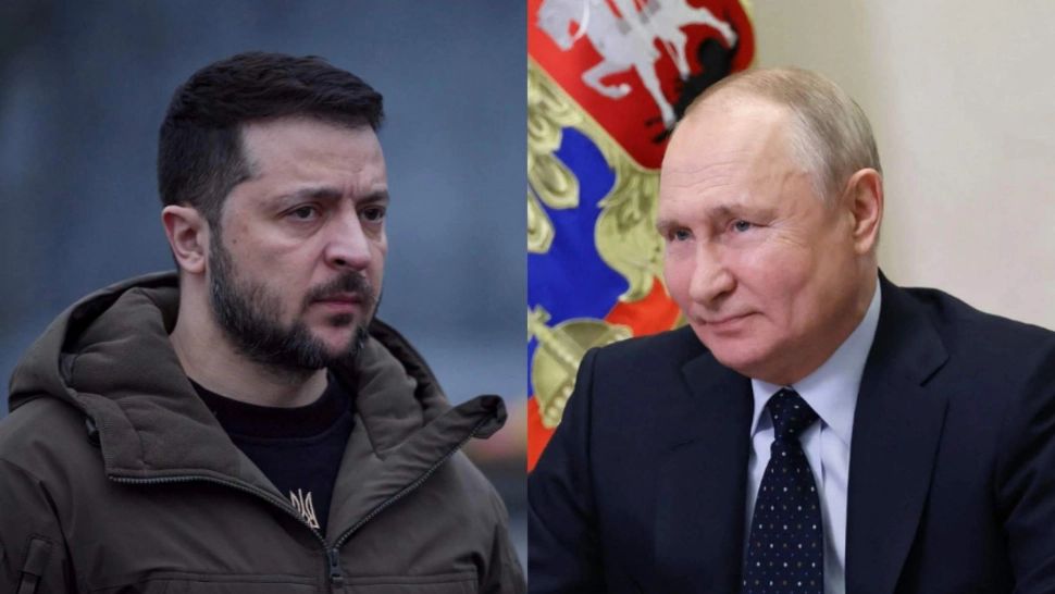 Volodimir Zelenski și Vladimir Putin / Sursa foto: Colaj Profi Media