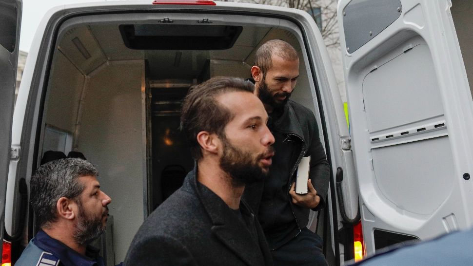 Frații Tate la DIICOT, 26 ianuarie (Inquam/O. Ganea)