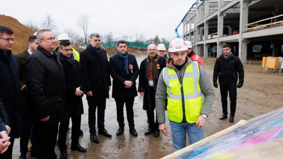 Premierul Nicolae Ciucă, Aeroportul Internațional Iași Foto: Gov.ro