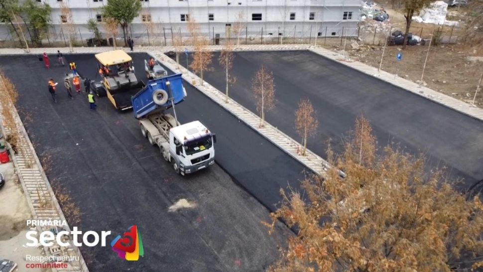 Primăria Sectorului 5 lucrează la modernizarea zonei Cartojani