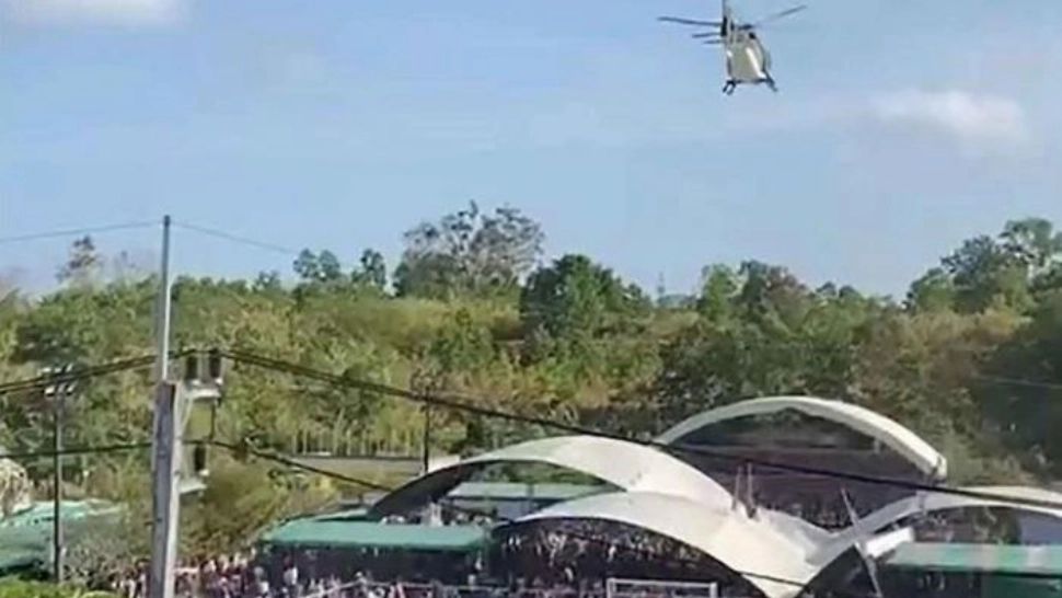 Cel mai ciudat accident de elicopter. Pilotul a rănit, din aer, copii și adulți