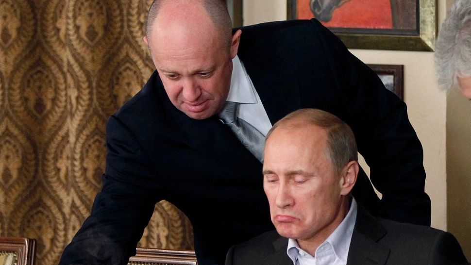 Prigojin, șeful Wagner, alături de Vladimr Putin Foto: Profi Media