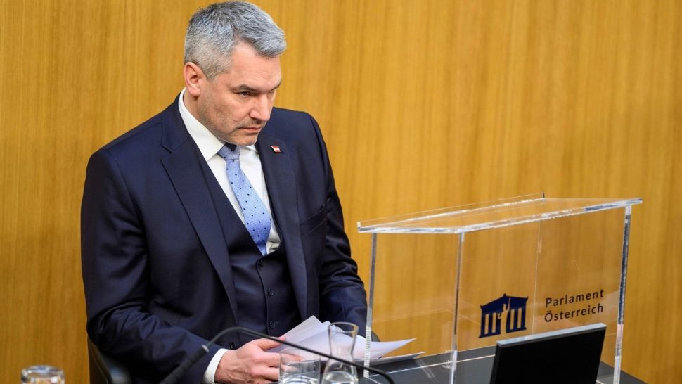 Karl Nehammer, cancelar Austria Foto: Profi Media