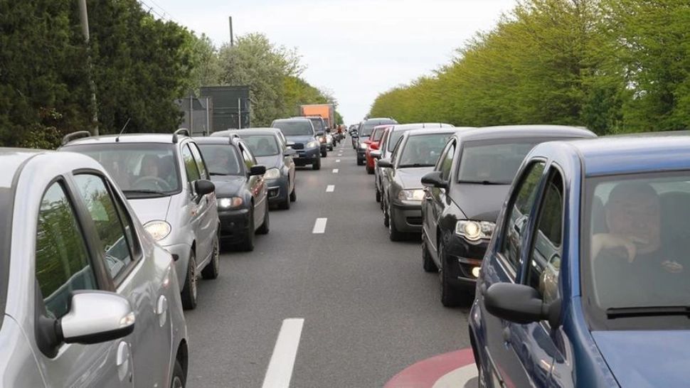 Trafic de coșmar pe Valea Prahovei