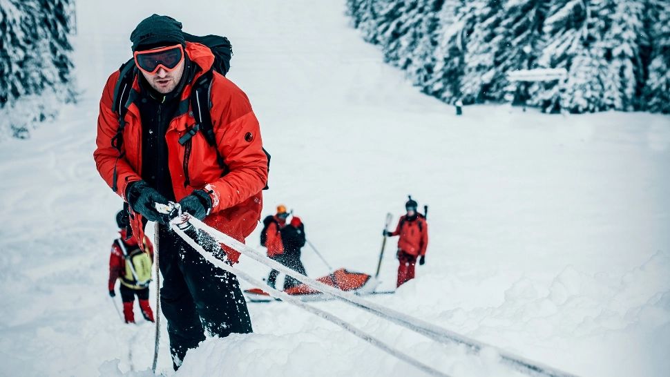 Salvatorii montani, în misiune. Foto: Facebook