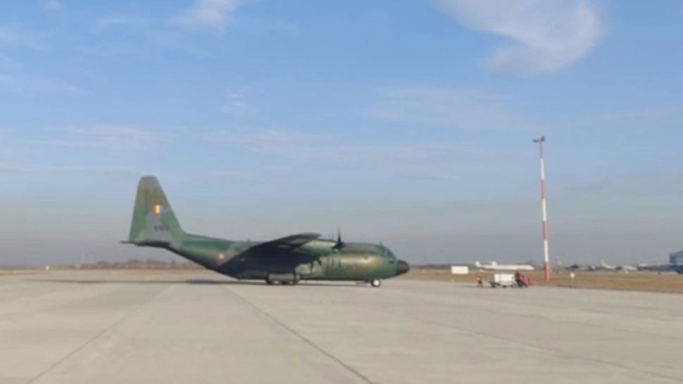 Repatrierea din Turcia a celei de-a doua echipe de salvatori români/ Captură video Faceboo IGSU