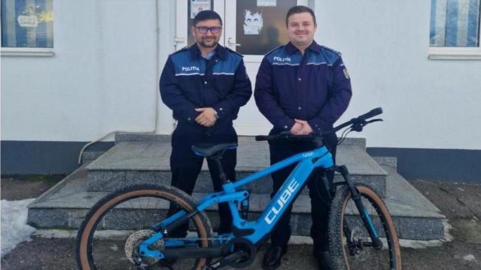 Bicicletă de 4.300 de euro furată din Germania, găsită în România. Reacția păgubitului când a aflat unde era