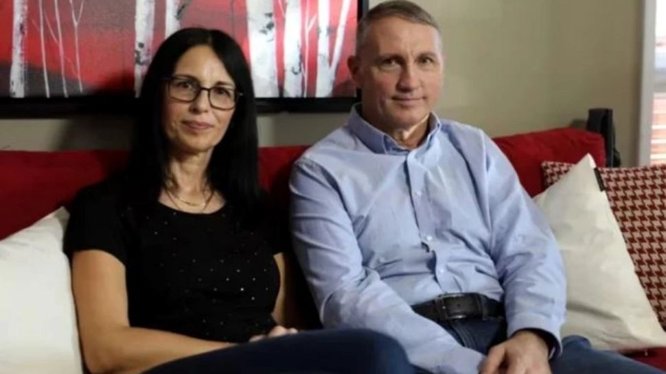 Dacina Crasnanic și Traian Alexandru în Canada. Foto/Captură video