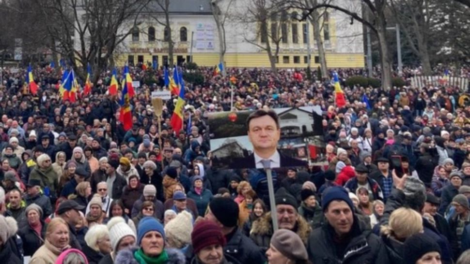 Protest de amploare la Chișinău (arhivă)