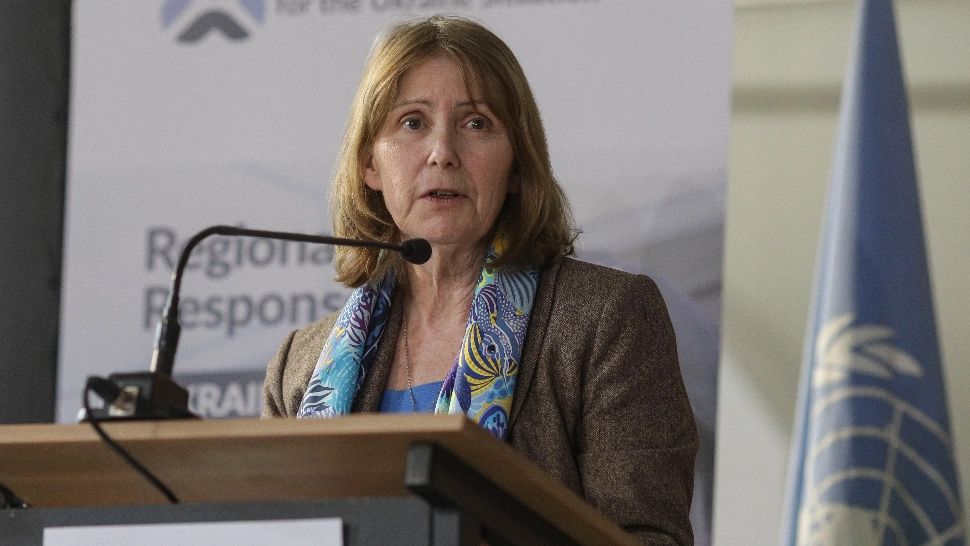 Kathleen Kavalec, în vizită prin secțiile de votare / Foto: Inquam Photos