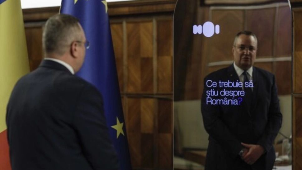Dialogul din premierul Nicolae Ciucă și consilierul-robot ION a fost regizat. ION nu funcționează "încă"