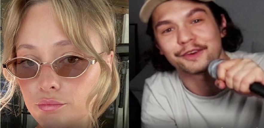 Oana Matache și iubitul său/ Captură video