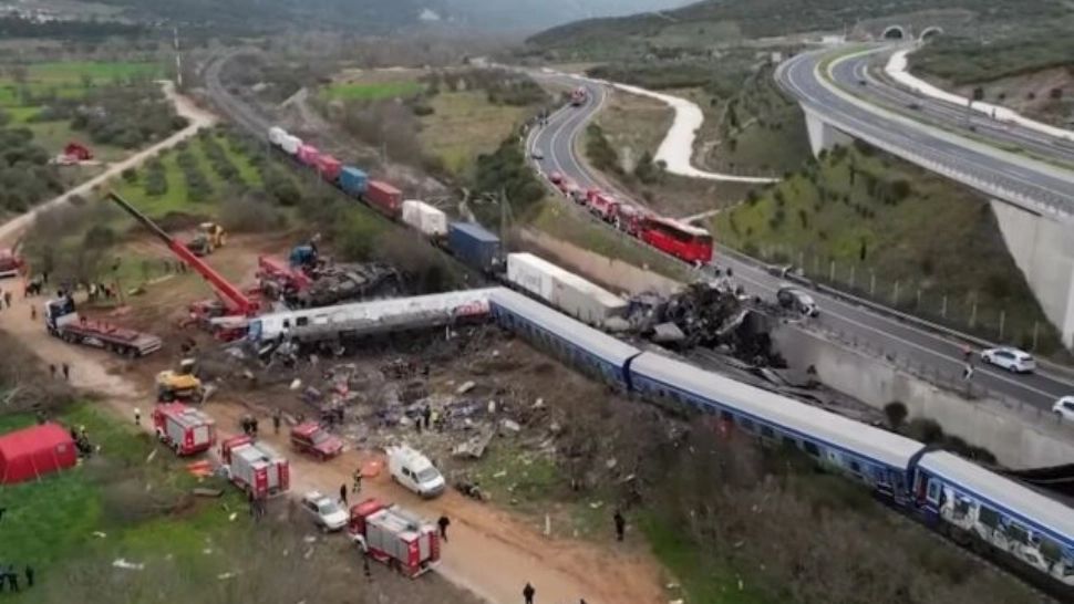 Accident feroviar Grecia