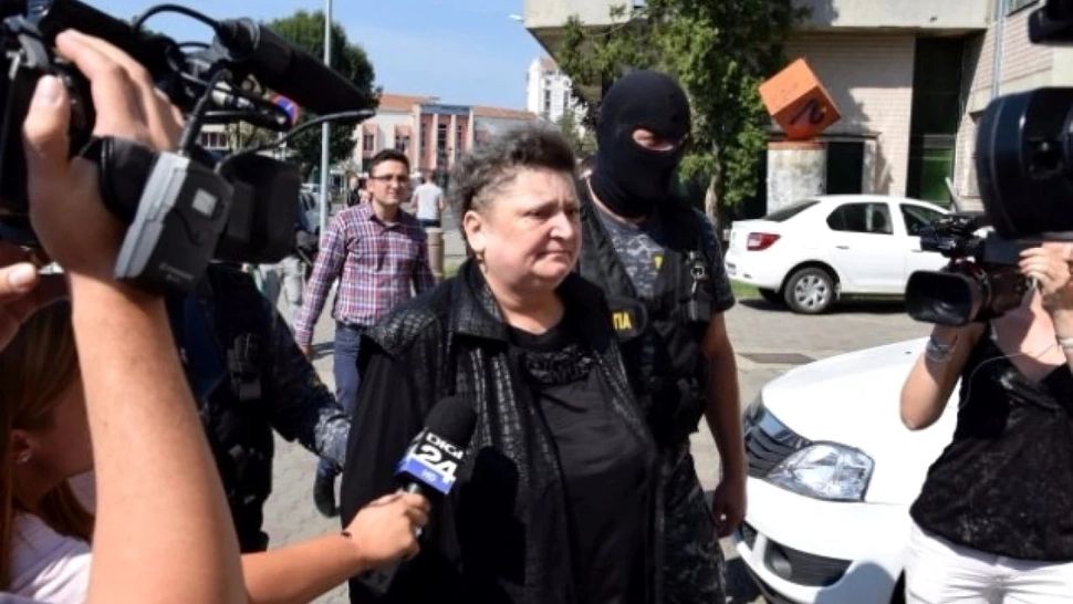 Elena Meteșan, femeia care a furat de la CEC. Foto: Adevărul