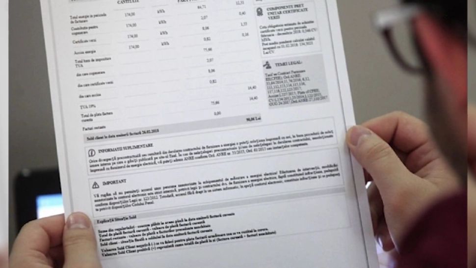 Factura la energie, calvarul oricărui român. Foto/Arhivă