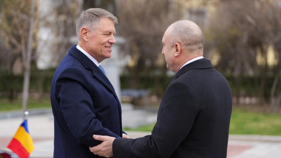Klaus Iohannis și Rumen Radev - Foto: Presidency.ro