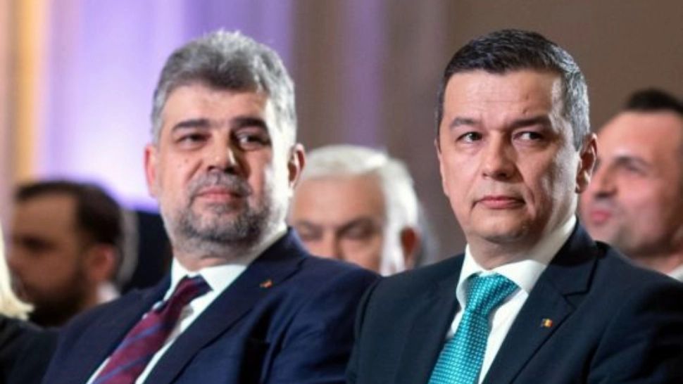 Marce Ciolacu și Sorin Grindeanu - imagine de arhivă