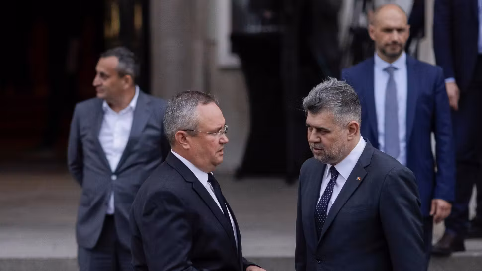 Nicolae Ciucă și Marcel Ciolacu / Foto: Inquam Photos
