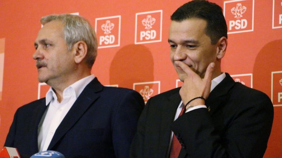 Liviu Dragnea și Sorin Grindeanu