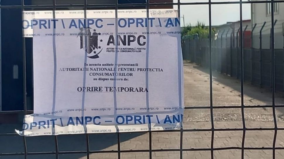 Unitate închisă de ANPC/ Arhivă foto