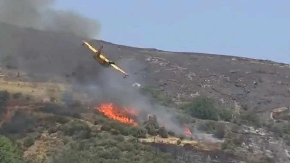 Avion prabusit in Grecia