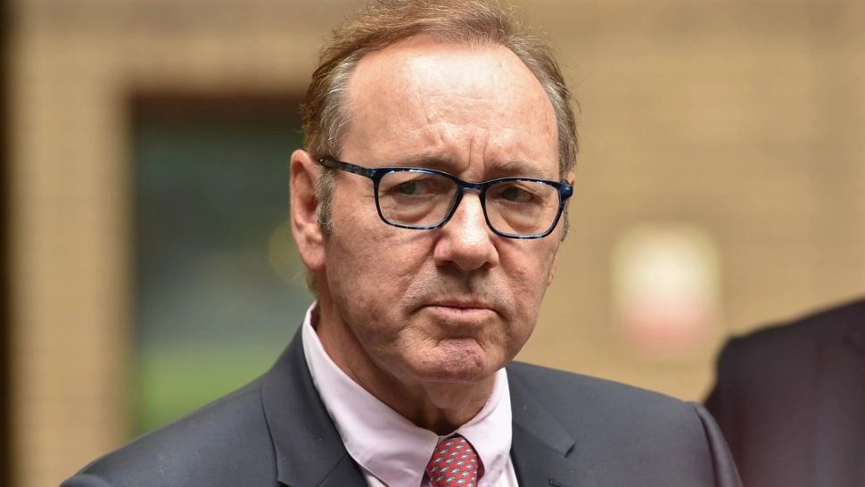Kevin Spacey în timpul procesului. Foto: Profimedia
